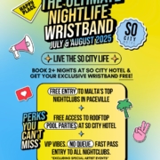 so city hotel malta wristband summer exclusive offer malta